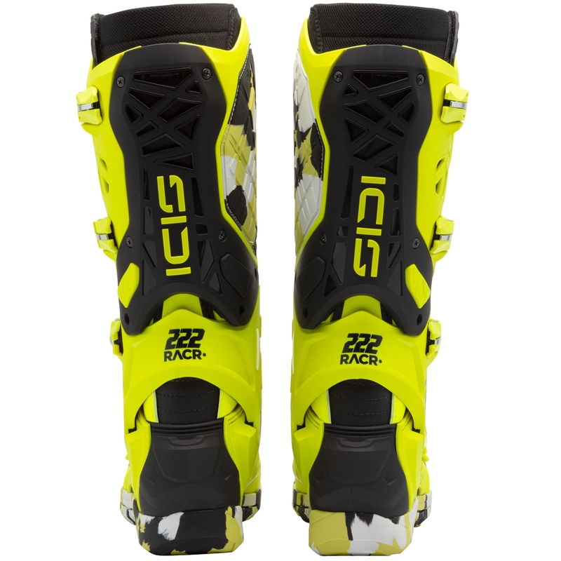 Topánky na motorku SiDi Crossair X RACR001 čierno-fluo žlté