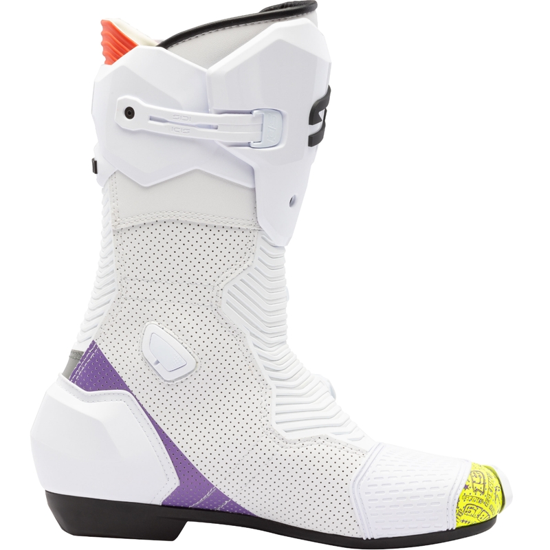 Topánky na motorku SiDi MAG 2 Air BTA001 bielo-žlté