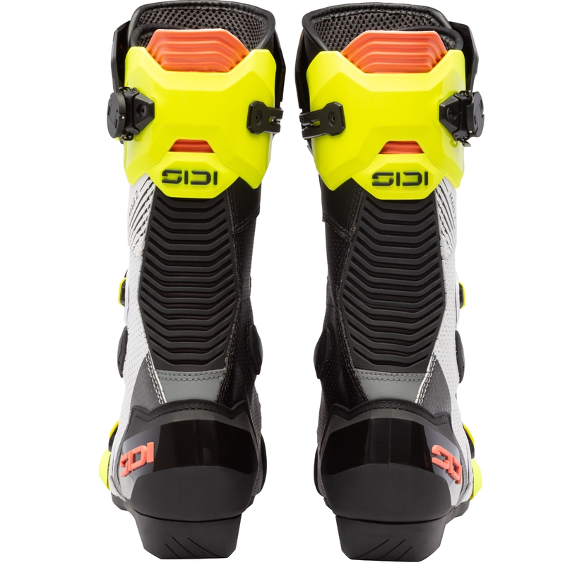Topánky na motorku SiDi MAG 2 Air fluo žlto-fluo koralové