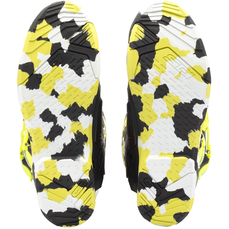 Topánky na motorku SiDi Crossair X RACR002 fluo žlto-čierne