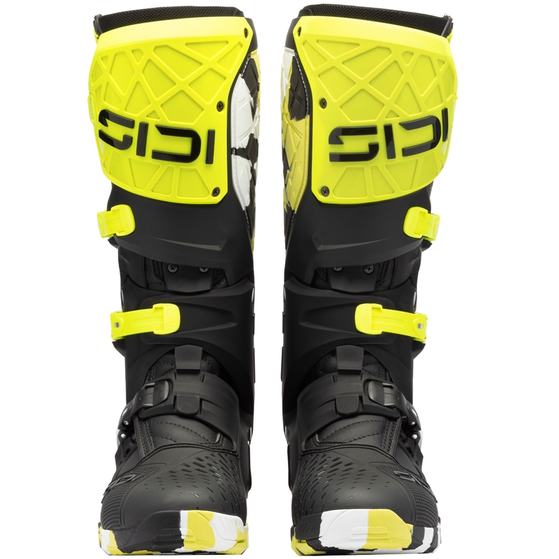 Topánky na motorku SiDi Crossair X RACR002 fluo žlto-čierne