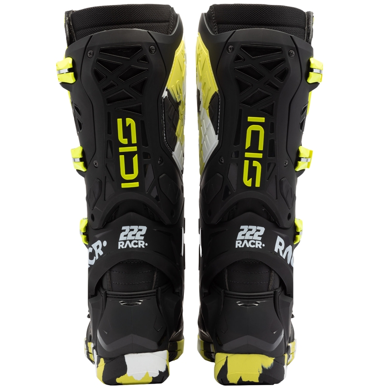 Topánky na motorku SiDi Crossair X RACR002 fluo žlto-čierne