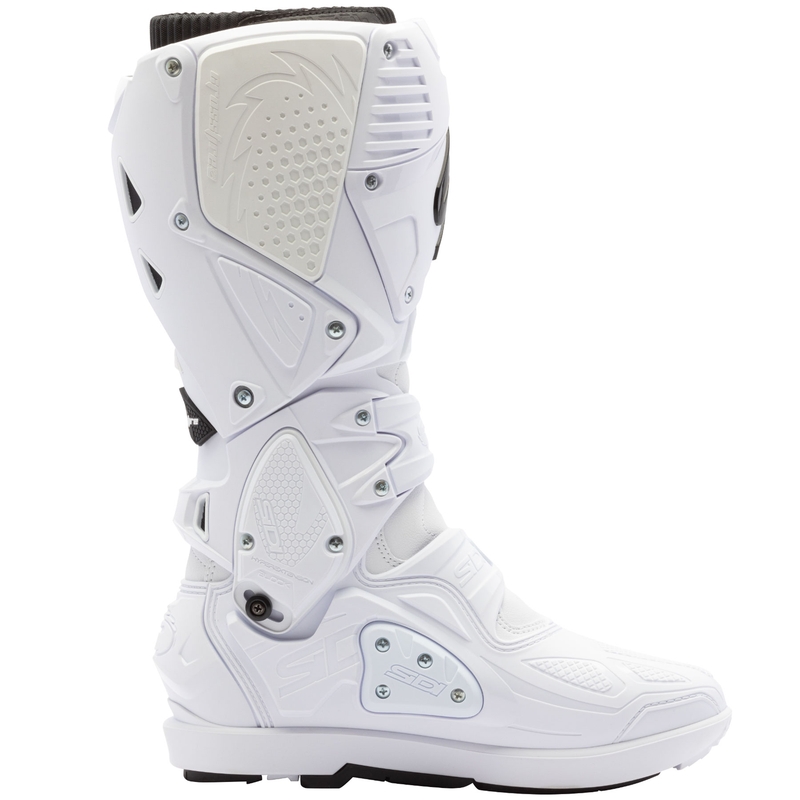 Topánky na motorku SiDi Crossfire 3 SRS bielo-čierne