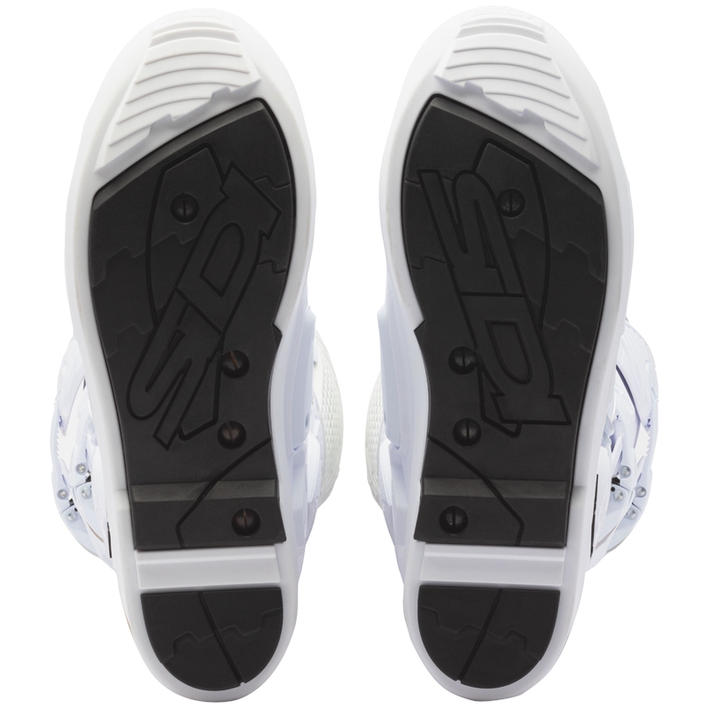 Topánky na motorku SiDi Crossfire 3 SRS bielo-čierne