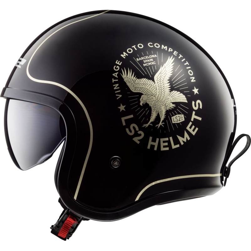 Prilba na motocykel otvorená LS2 OF599 Spitfire Flier výpredaj