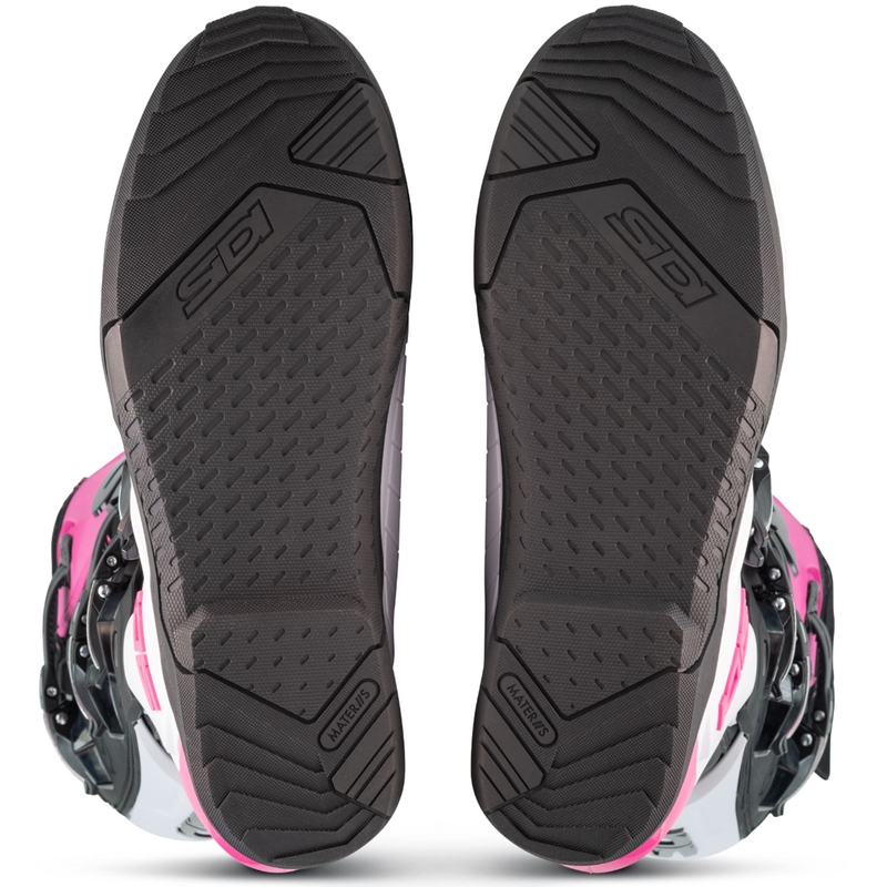 Topánky na motorku SiDi X Power SC bielo-čierne-ružové