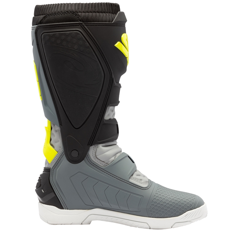 Topánky na motorku SiDi X Power SC šedo-fluo žlté