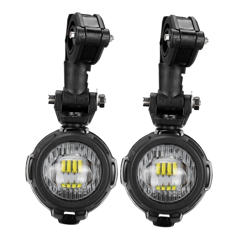 Prídavné LED svetlá St Tuning s ochranným krytom pre BMW R1200 GS a R1250 GS LC 2013-2019