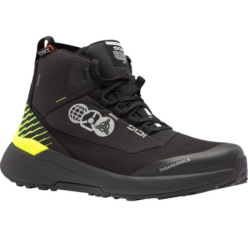 Topánky na motorku SiDi Nucleus TH3 WP fluo žlté