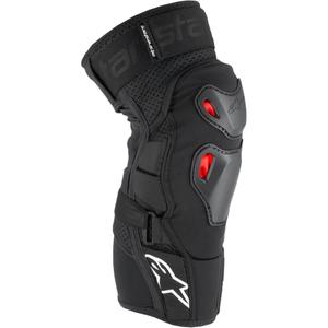 Chrániče kolien Alpinestars Bionic Pro Plasma čierno-červeno-biele