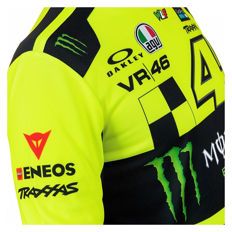 Tričko VR46 Valentino Rossi MONZA REPLICA žlté