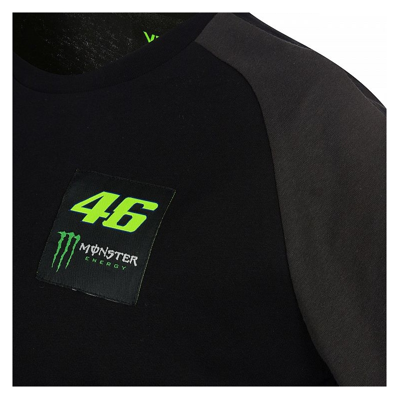 Tričko VR46 Valentino Rossi 46 MONSTER čierne
