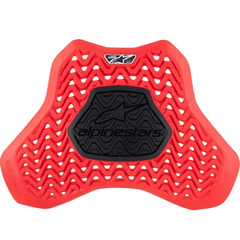 Vkladací chránič hrudníka Alpinestars Nucleon Plasma Racing červeno-čierny