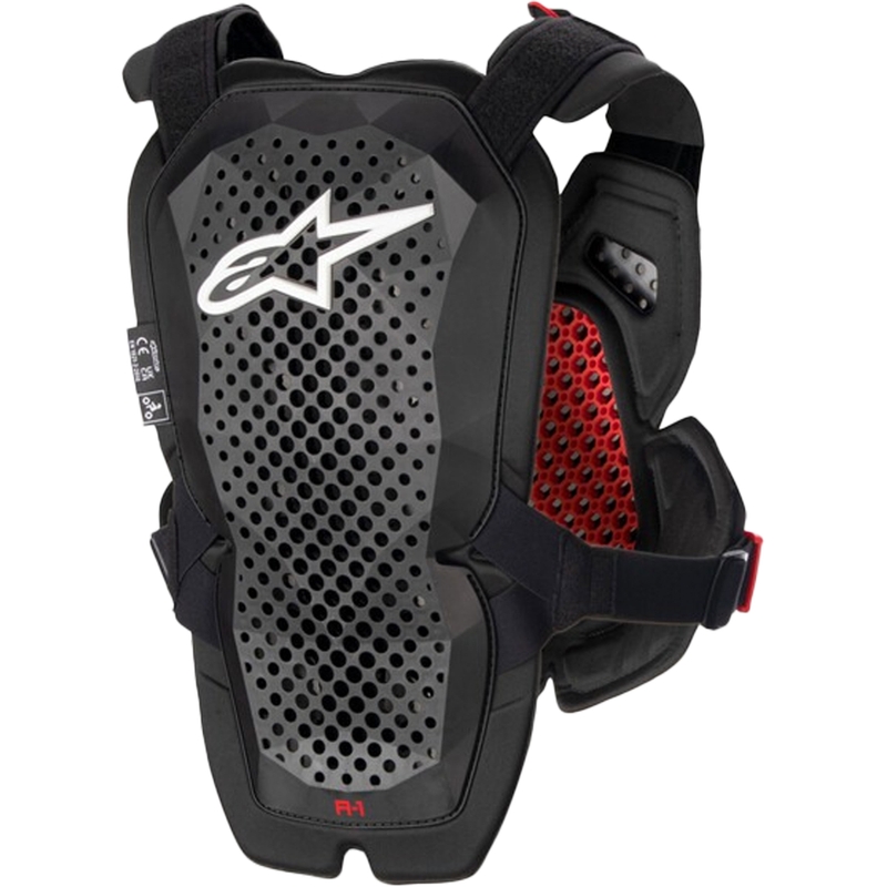 Chránič hrudníka Alpinestars A-1 PRO čierno-antracitovo-červený