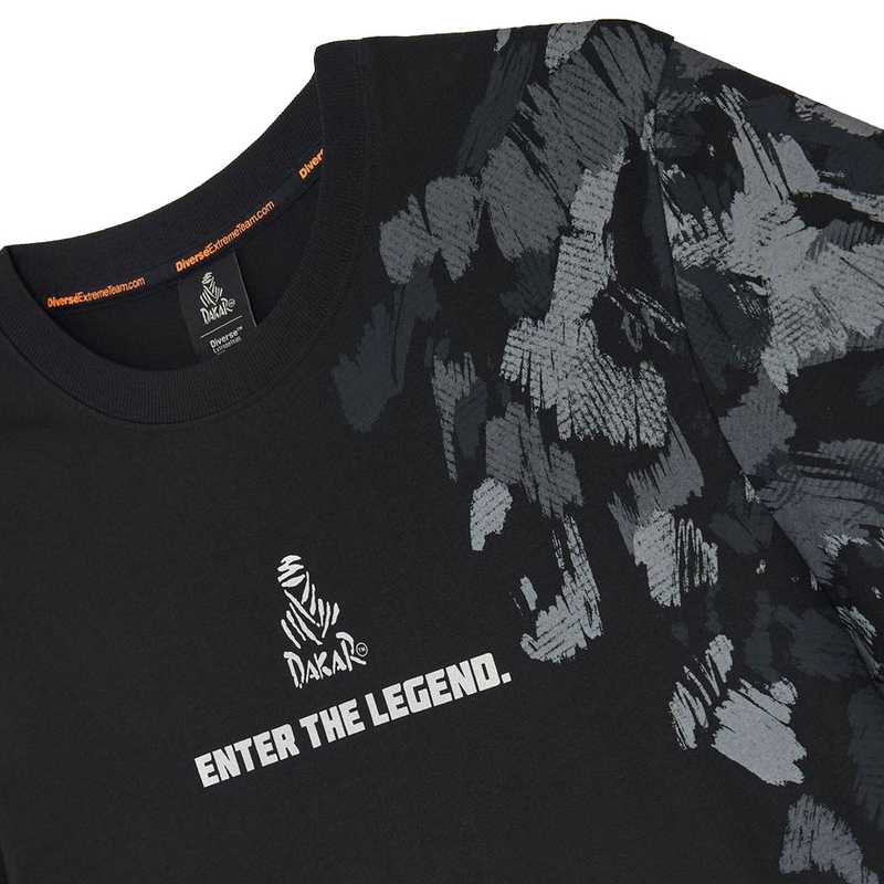 Tričko Dakar CAMO 256 čierne