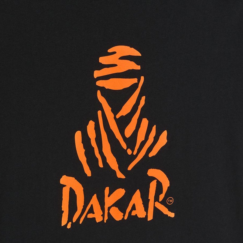 Tričko Dakar LOGO 256 čierne