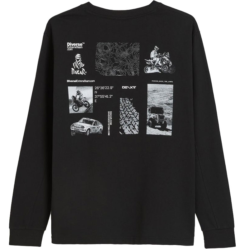 Tričko Dakar VIP LG 0125 čierne