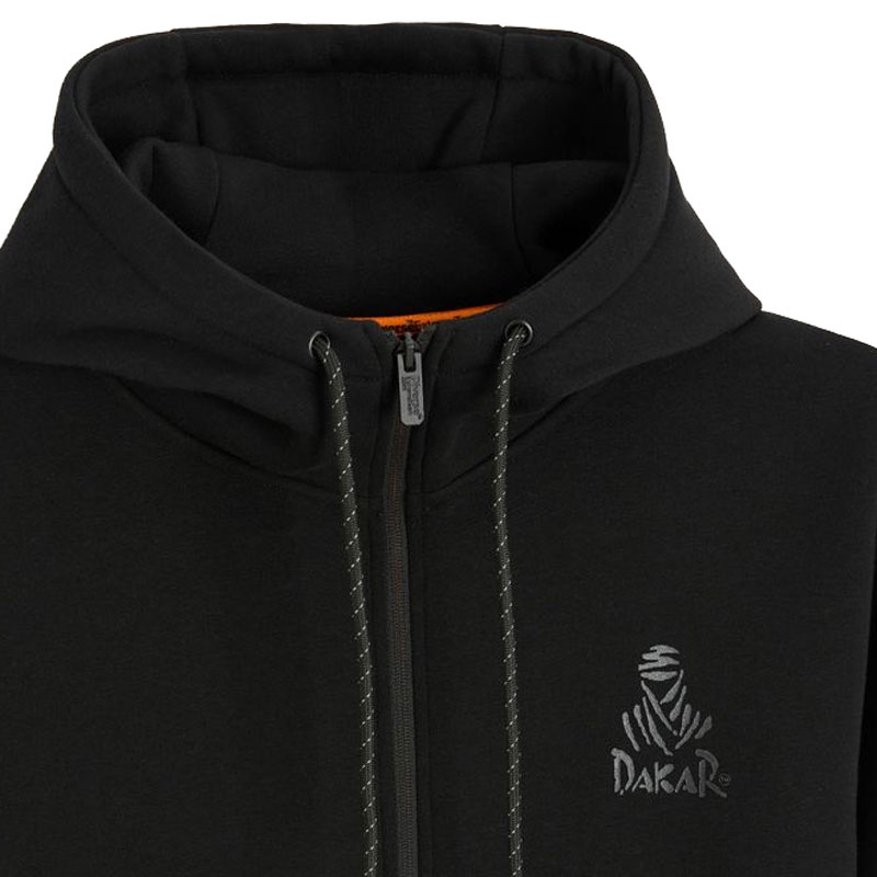 Mikina Dakar VIP ZIP H25 čierna