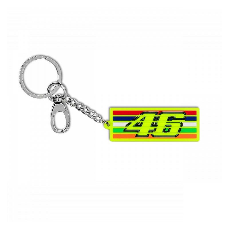 Kľúčenka VR46 Valentino Rossi STRIPES žltá