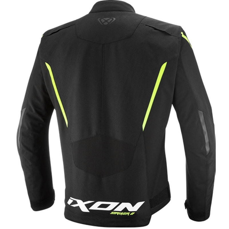 Bunda na motorku IXON Striker 2 čierno-fluo žltá