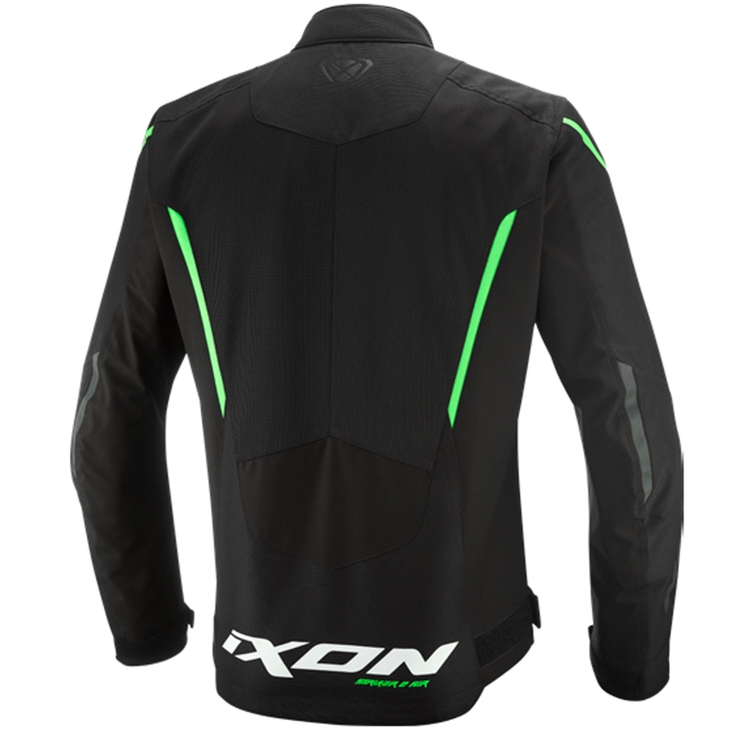 Bunda na motorku IXON Striker 2 Air WP čierno-zelená