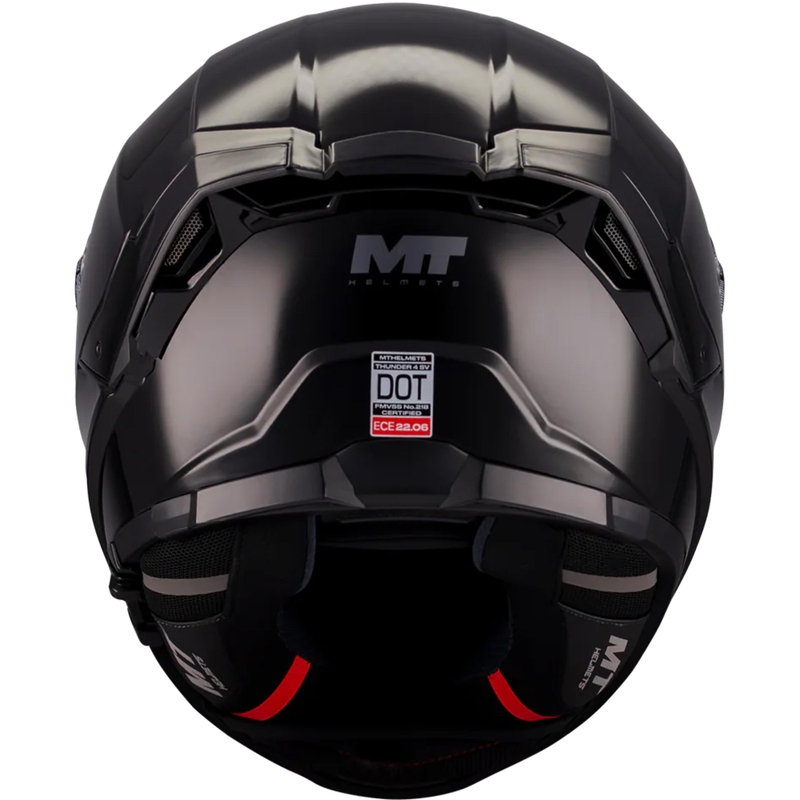 Integrálna helma na motorku MT Thunder 4 SV Pure A1 čierna