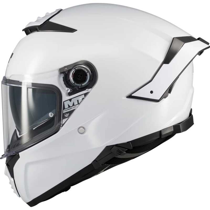 Integrálna helma na motorku MT Thunder 4 SV Pure A0 biela