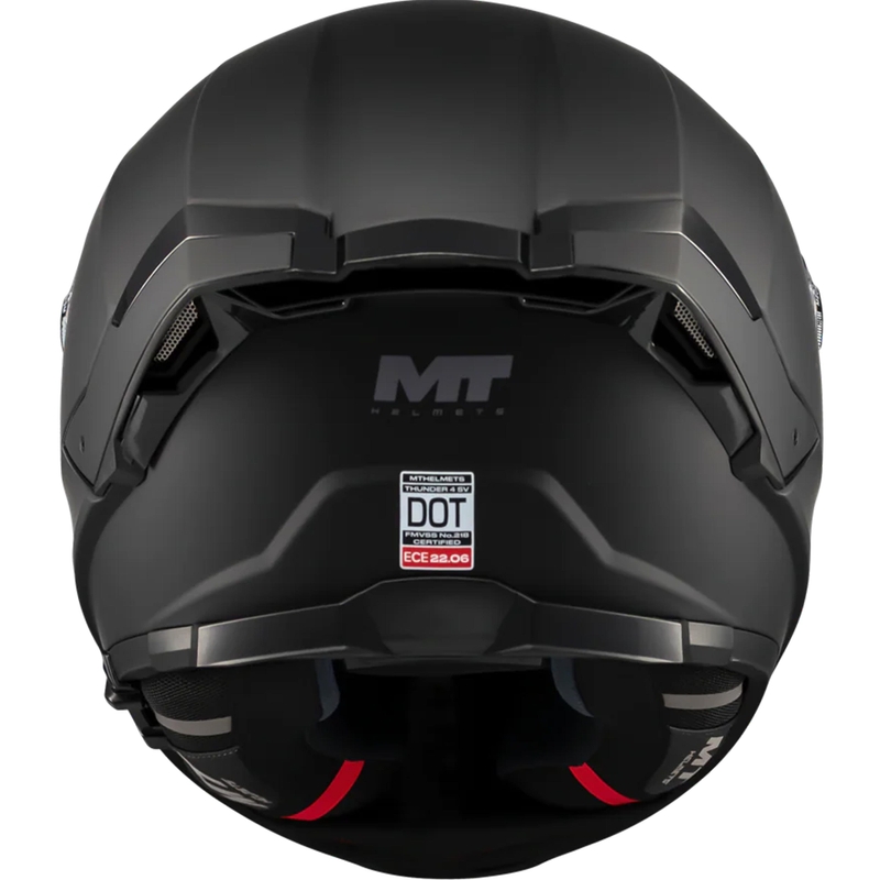 Integrálna helma na motorku MT Thunder 4 SV Pure A1 matná čierna