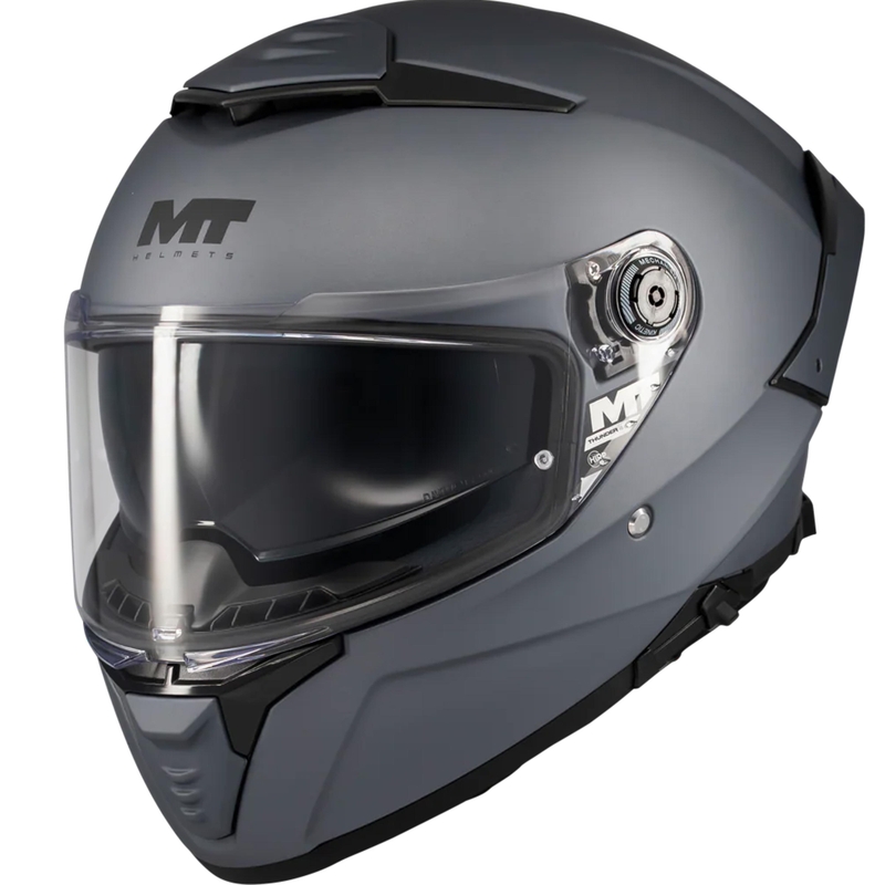 Integrálna helma na motorku MT Thunder 4 SV Pure A2 matná šedá