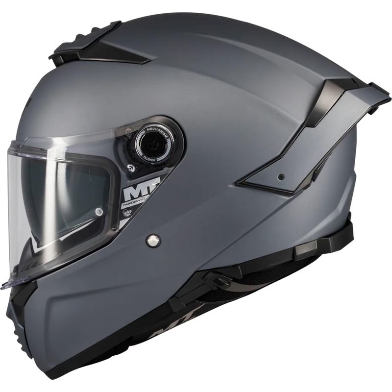 Integrálna helma na motorku MT Thunder 4 SV Pure A2 matná šedá