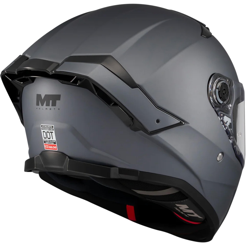 Integrálna helma na motorku MT Thunder 4 SV Pure A2 matná šedá