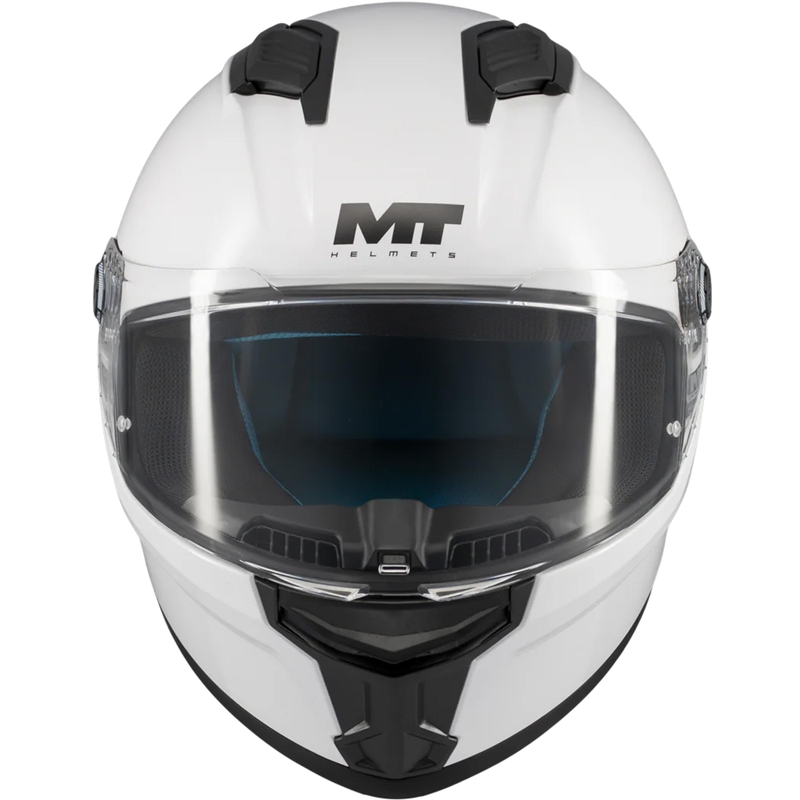 Integrálna helma na motorku MT Stinger 2 Pure A0 biela