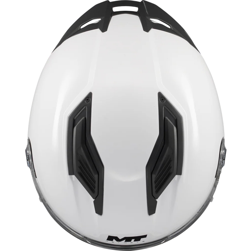 Integrálna helma na motorku MT Stinger 2 Pure A0 biela