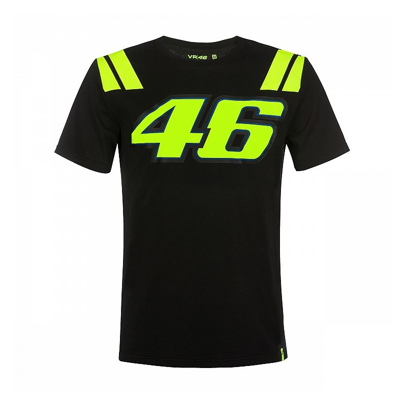 Tričko VR46 Valentino Rossi 46 THE DOCTOR čierne