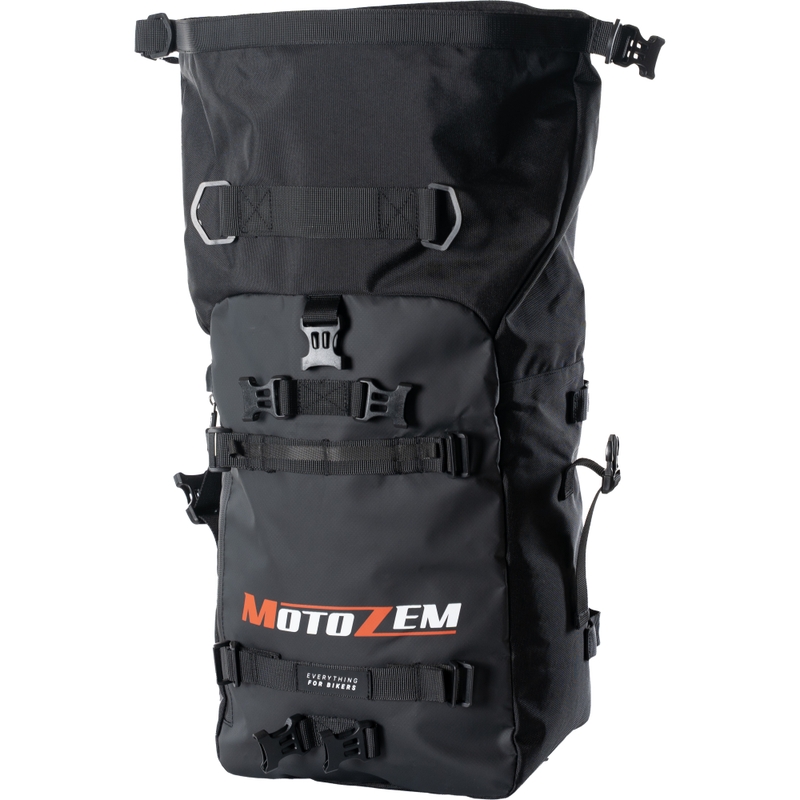 Vodeodolný motovak MotoZem DryBag čierny 27,5 l