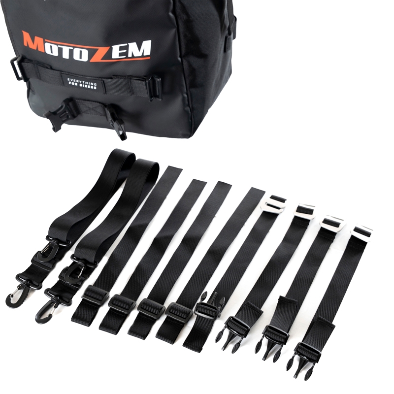 Vodeodolný motovak MotoZem DryBag čierny 27,5 l