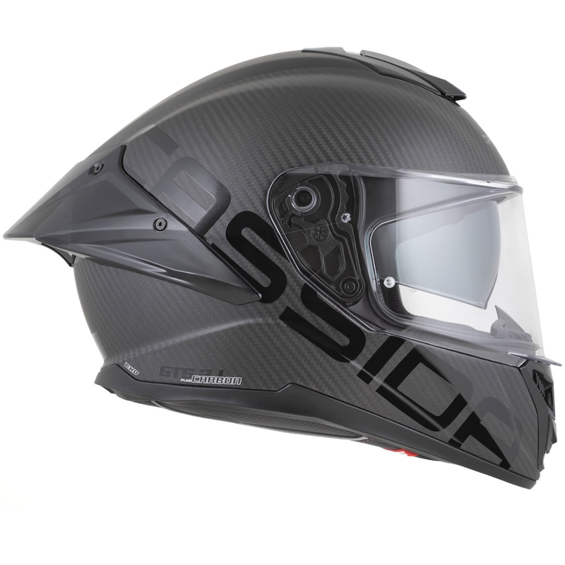 Integrálna helma na motorku Cassida Integral GTS 2.1 Plus Carbon matná carbon-čierno-biela