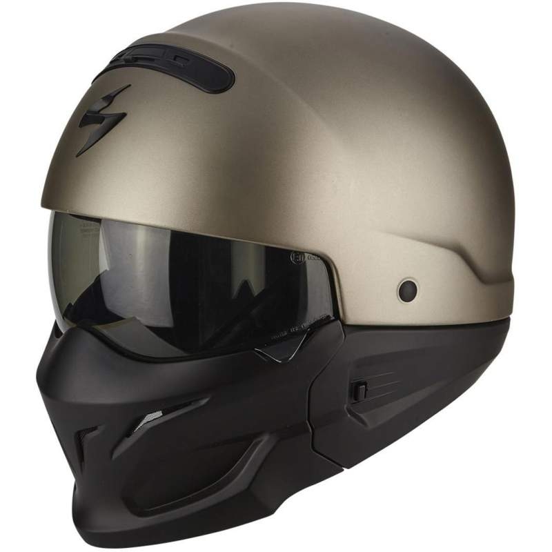 Moto prilba Scorpion EXO-Combat titánová výpredaj