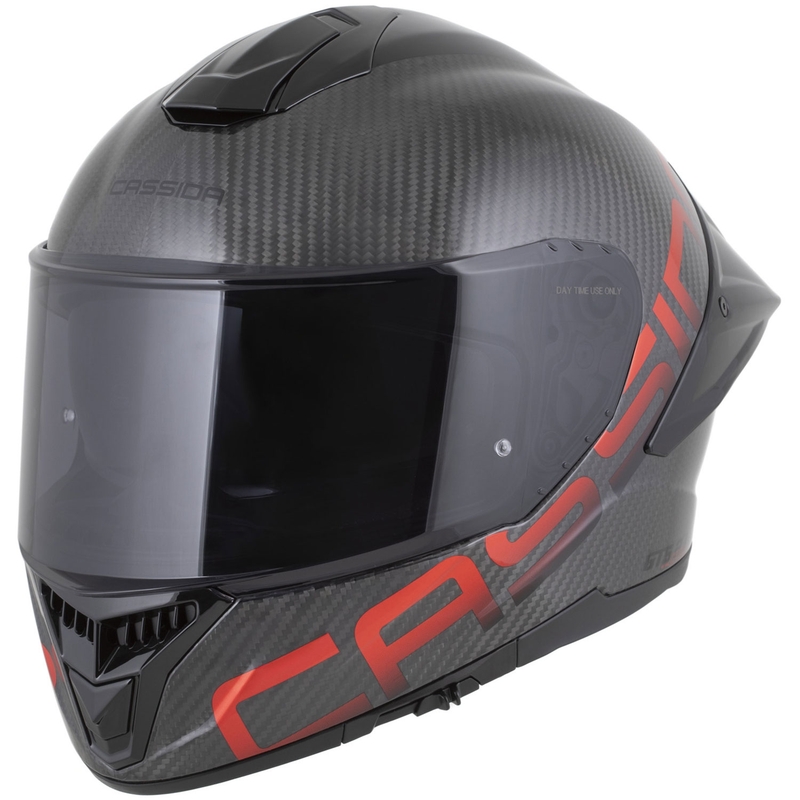 Integrálna prilba na motorku Cassida Integral GTS 2.1 Plus Carbon matná carbon-červená