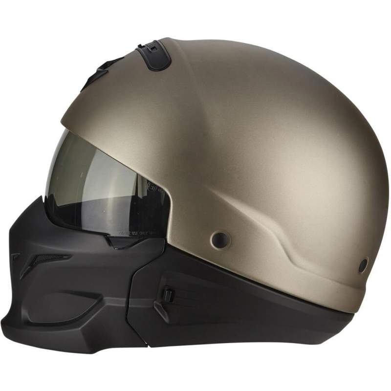 Moto prilba Scorpion EXO-Combat titánová výpredaj