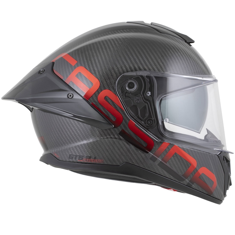 Integrálna prilba na motorku Cassida Integral GTS 2.1 Plus Carbon matná carbon-červená