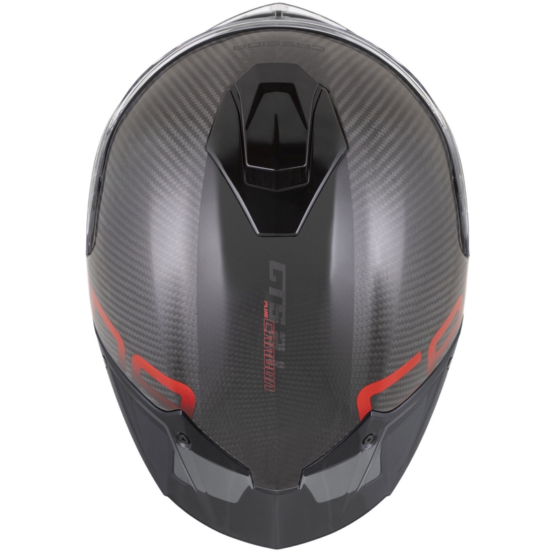 Integrálna prilba na motorku Cassida Integral GTS 2.1 Plus Carbon matná carbon-červená