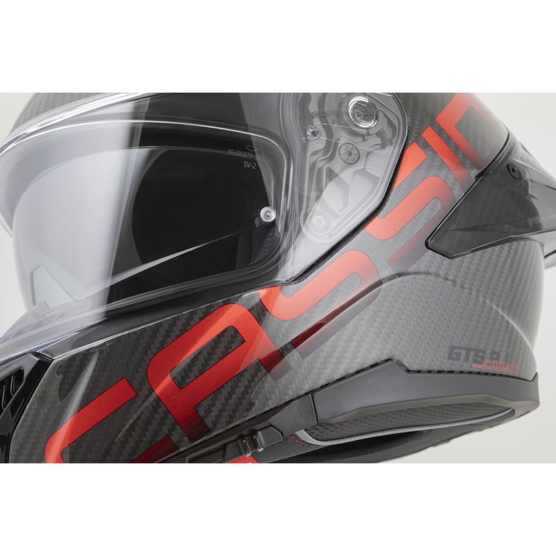 Integrálna prilba na motorku Cassida Integral GTS 2.1 Plus Carbon matná carbon-červená