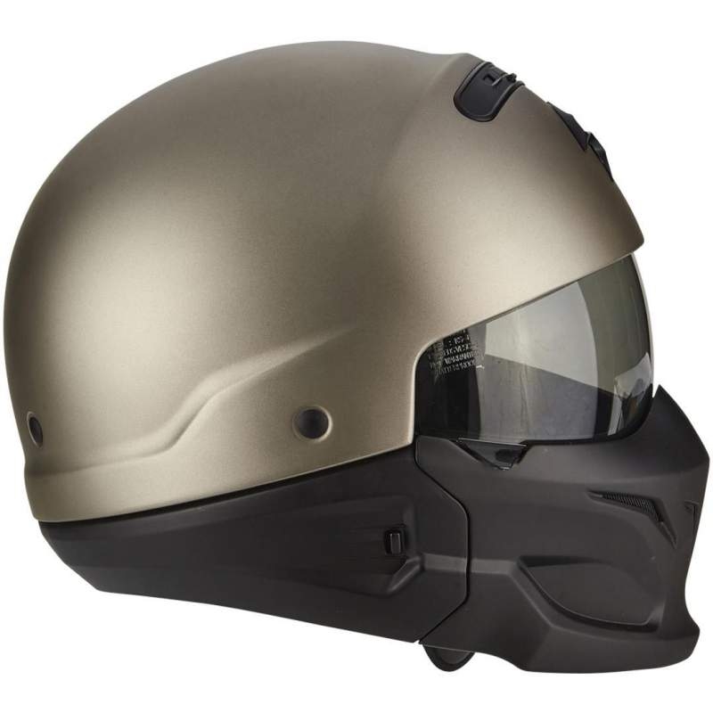 Moto prilba Scorpion EXO-Combat titánová výpredaj