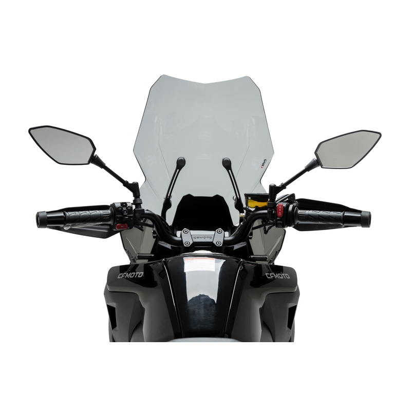 Plexi štít PUIG TOURING dymové