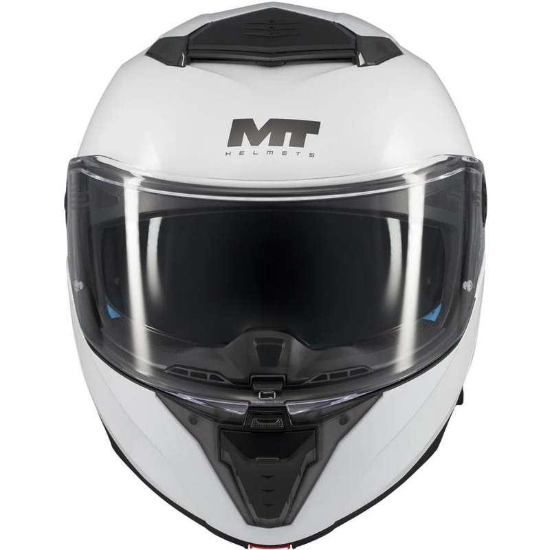 Výklopná prilba na motorku MT Atom 2 SV Pure A0 biela