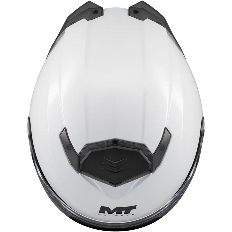 Výklopná prilba na motorku MT Atom 2 SV Pure A0 biela