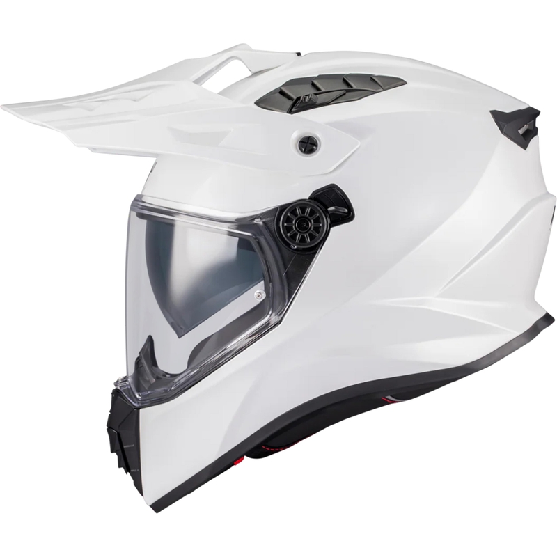 Enduro helma na motorku MT Track SV Pure A0 biela