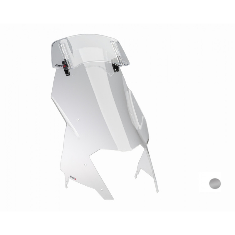 Plexi štít PUIG TOURING WITH VISOR dymové