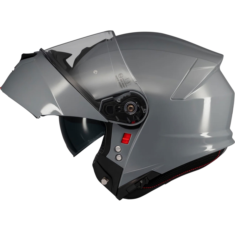 Výklopná prilba na motorku MT Genesis SV Pure A12 sivá